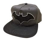 Batman Snapback Baseball Cap – Black and Grey