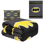 Batman Emblem Reversible Twin Comforter Set