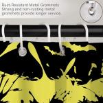 Batman Shower Curtain Set with Hooks, 72"x72