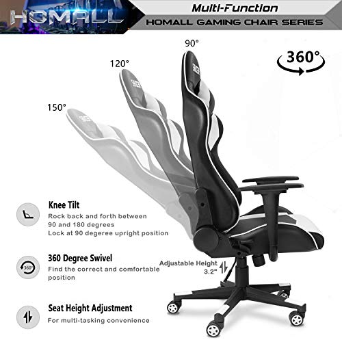 Ergonomic Racing Gaming Chair with Lumbar Support