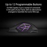 ASUS ROG Spatha X Wireless Gaming Mouse, Black