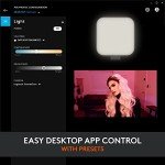 Logitech Litra Glow LED Streaming Light - Graphite