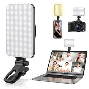 Rechargeable LED Clip Light for Phone & Laptop