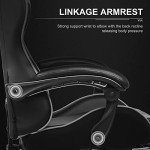 GTRACING Adjustable Gaming Chair with Footrest & Support