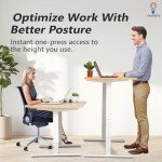 Ergonomic Height Adjustable Electric Standing Desk