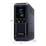 CyberPower 1500VA LCD UPS System with USB Ports