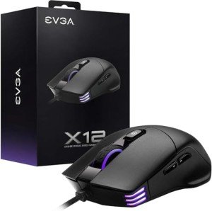 EVGA X12 Wired Gaming Mouse with RGB Lighting