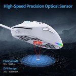 TMKB Falcon M1SE Ultralight Gaming Mouse - White