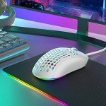 TMKB Falcon M1SE Ultralight Gaming Mouse - White