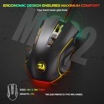 Redragon M602 Ergonomic RGB Wired Gaming Mouse