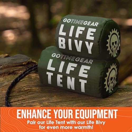 Emergency 2-Person Bivy Shelter with Accessories
