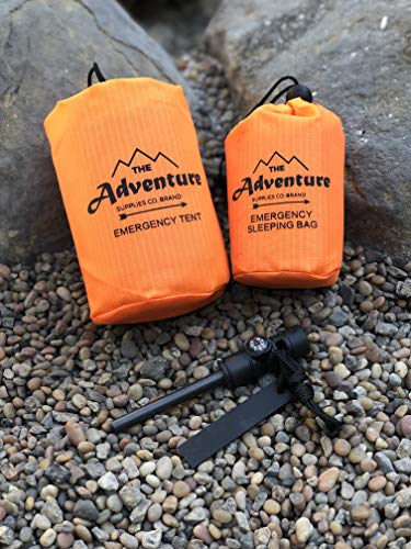 Prepper Combo: Sleeping Bag and Tent Shelter