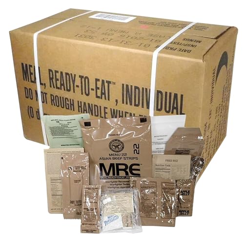 12 Pack Genuine U.S. Military Meals