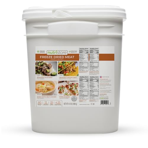 Premium Meat Variety Bucket for Emergency Preparedness