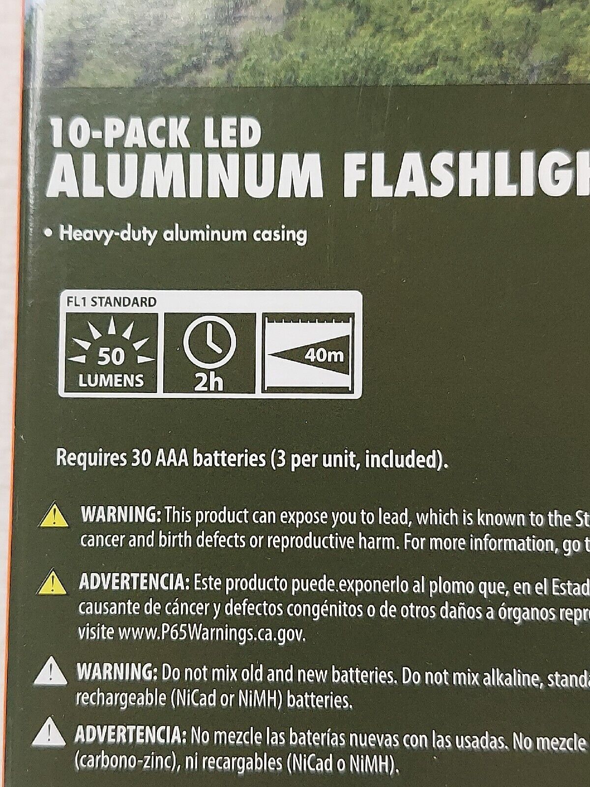 Ozark Trail LED 50 Lumens Flashlights