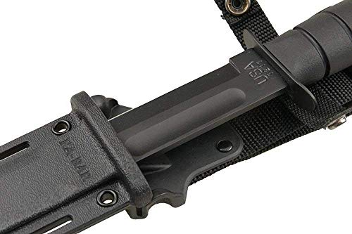 Ka-Bar KaBar Full-Size Black Plain Edge + Plastic Sheath 1213