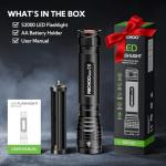 RECHOO S2000 High-Powered LED Flashlight