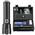 Goreit Rechargeable 20000 Lumen Flashlight