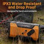 FosPower Emergency Weather Radio & Power Bank