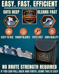 Campers' Chain Saw for Survival and Camping