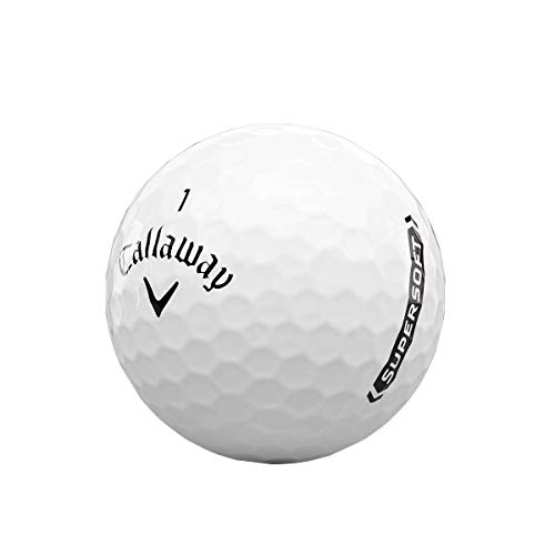 Callaway Supersoft Golf Balls 2021, White
