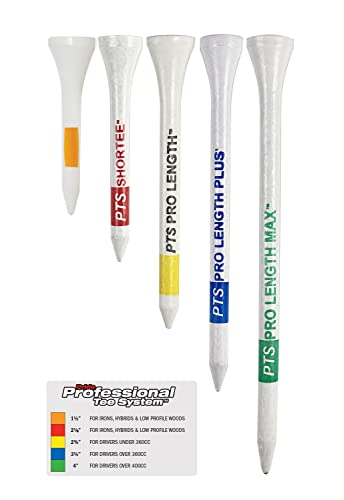 Pride PTS Golf Tees - 75 Count Bag