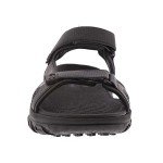 Skechers Men's 600 Spikeless Golf Sandal Shoe, Black, 13