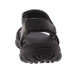 Skechers Men's 600 Spikeless Golf Sandal Shoe, Black, 13