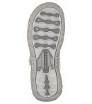 Skechers Women's Reggae Sandal, White, 6.5 M