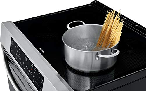 30" Stainless Steel Induction Electric Convection Range