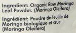 Organic Moringa Powder by Ecoideas, 113g