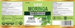 Organic Moringa Leaf Capsules - 180 Count, 1000mg