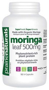 Organic Moringa Leaf Capsules - 180 Count