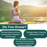 Moringa Oleifera Capsules 500MG - 100ct Non-GMO