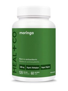 Heal + Co. Moringa Capsules, 120 Count