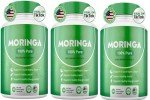 Nutrient-Rich Moringa Powder Capsules - 3 Pack