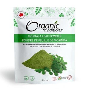 Organic Moringa Leaf Powder - Vegan Superfood, 7oz