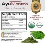 AyuMantra Organic Moringa Tablets - Energy & Immunity Boost
