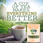 Organic Moringa Green Tea Leaves - 50g Pack