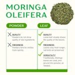 Organic Moringa Leaf Tea - 375g Loose Cut