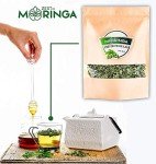Organic Moringa Green Tea Leaves - 50g Pack