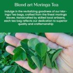 Blendart Moringa Tea Bags – 100 Count Herbal Tea