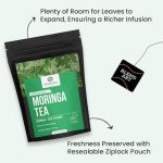 Blendart Moringa Tea Bags – 100 Count Herbal Tea