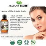 Virgin Organic Moringa Oil - Cold Pressed 100%