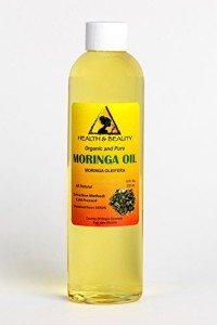 Organic Moringa Oleifera Cold Pressed Oil - 8 oz