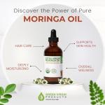 100% Pure Cold Pressed Moringa Oil