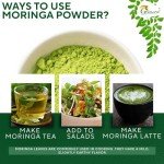 Organic Moringa Leaf Powder – 240 Grams