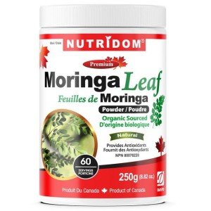 Organic Moringa Leaf Powder 250g - Pure Nutrition