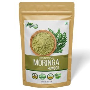 Pure Organic Moringa Leaf Powder – 227g