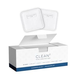 Clean Skin Club Clean² Pads 2.0 - Ultra Soft Organic Cotton